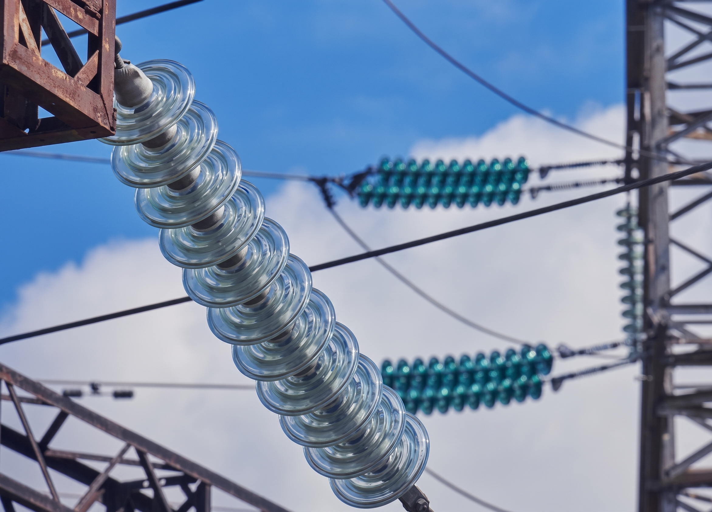 High-voltage transmission infrastructure